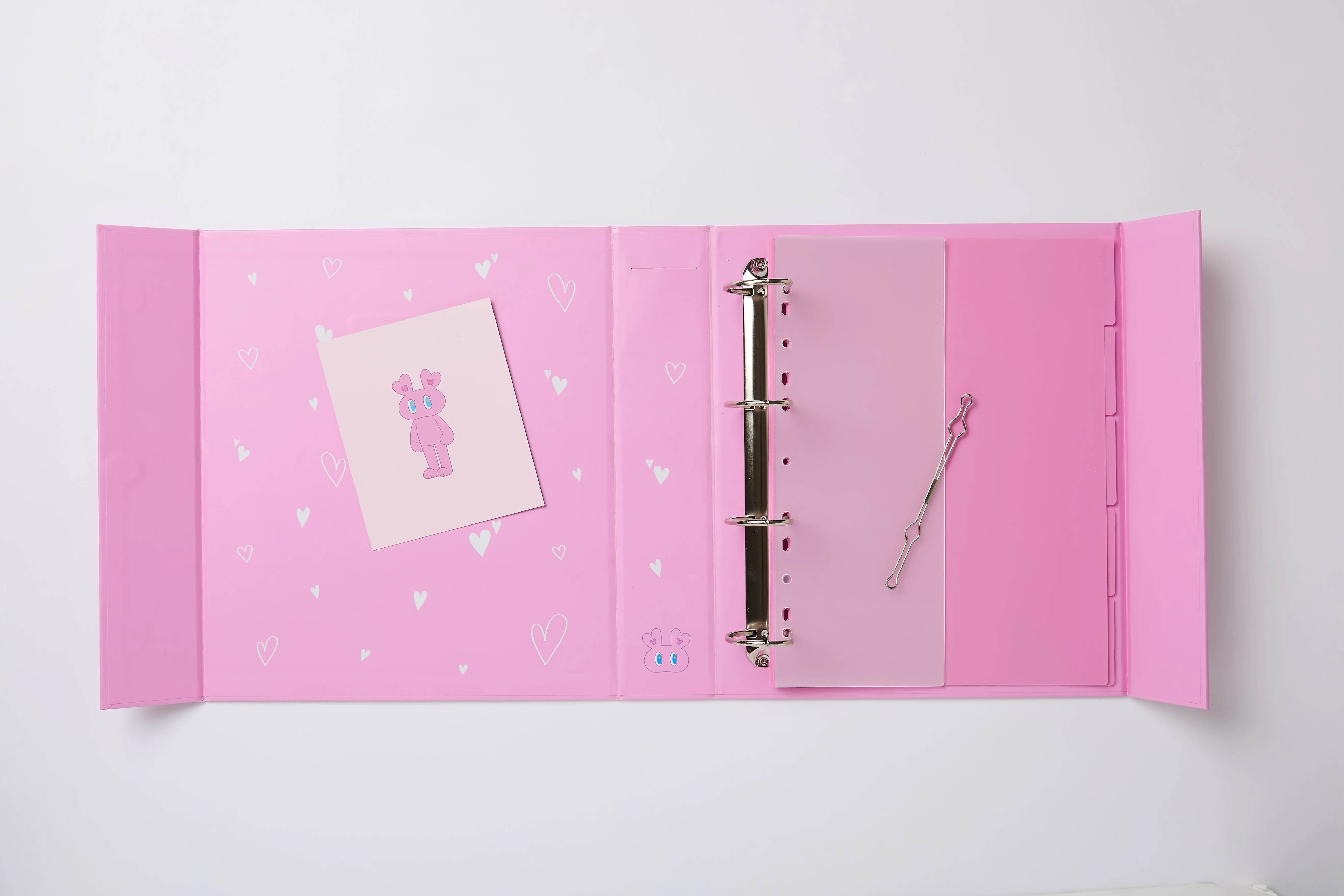 [KPOP STATIONERY] A4 BINDER - FLYING HEART - Image 4