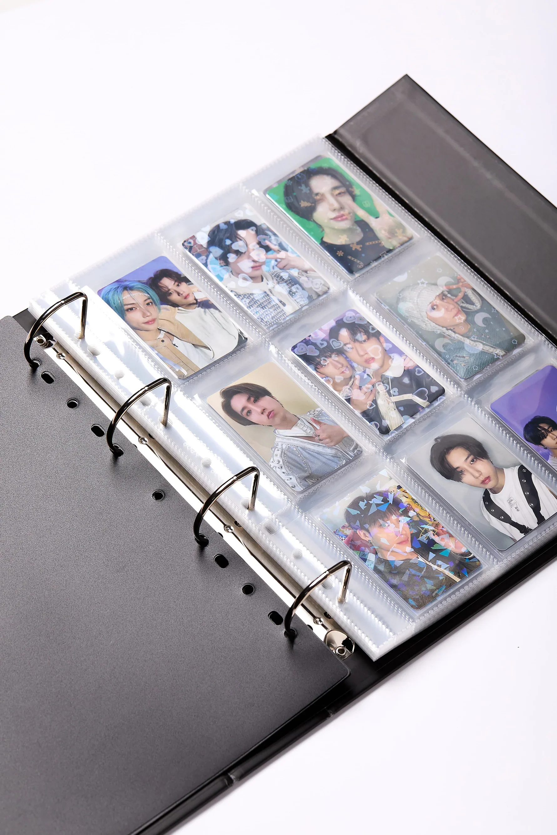[KPOP STATIONERY] A4 BINDER BLACK SHOOTING STAR - Image 5