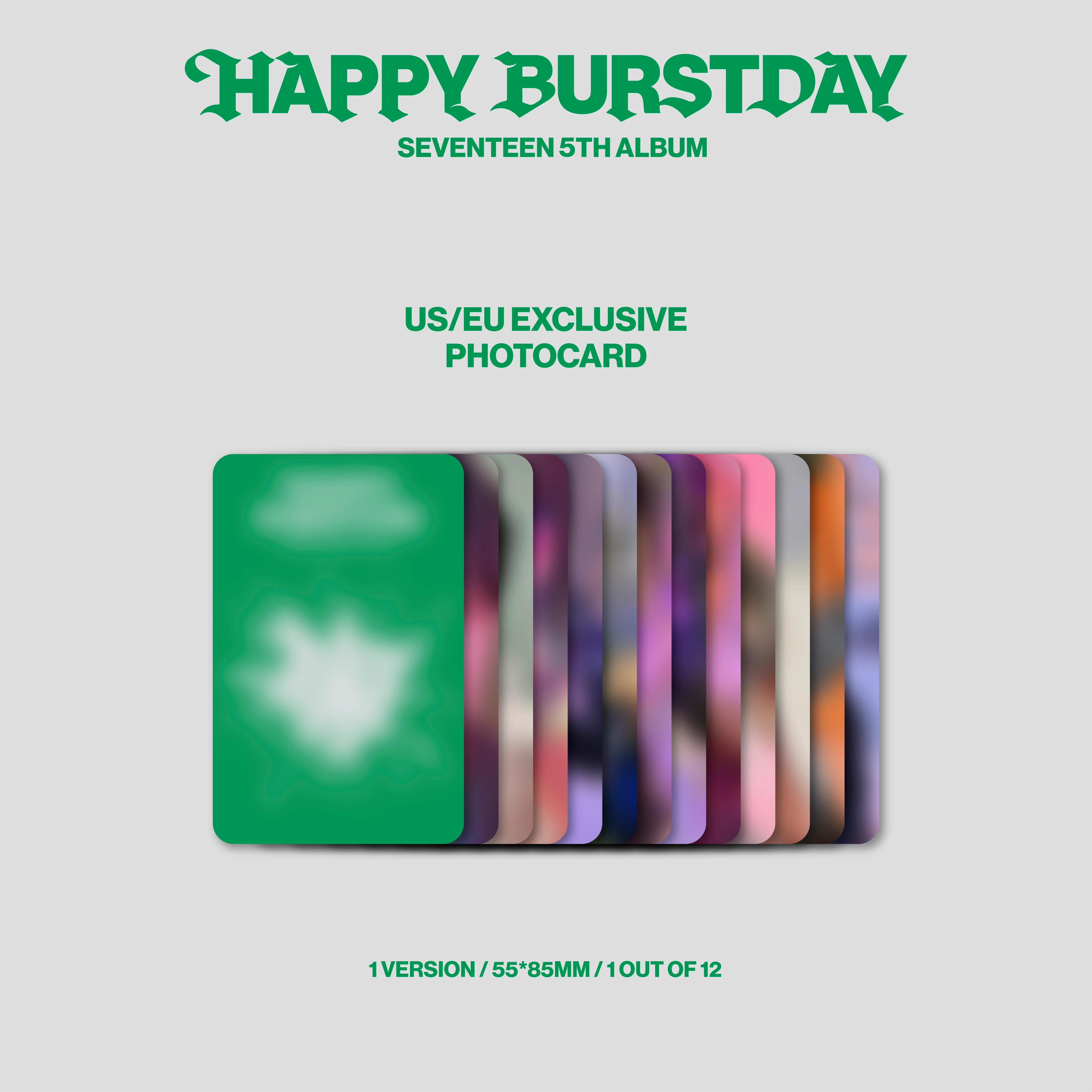 SEVENTEEN - HAPPY BURSTDAY (5TH ALBUM) [US/EU EXCLUSIVE] - Image 6