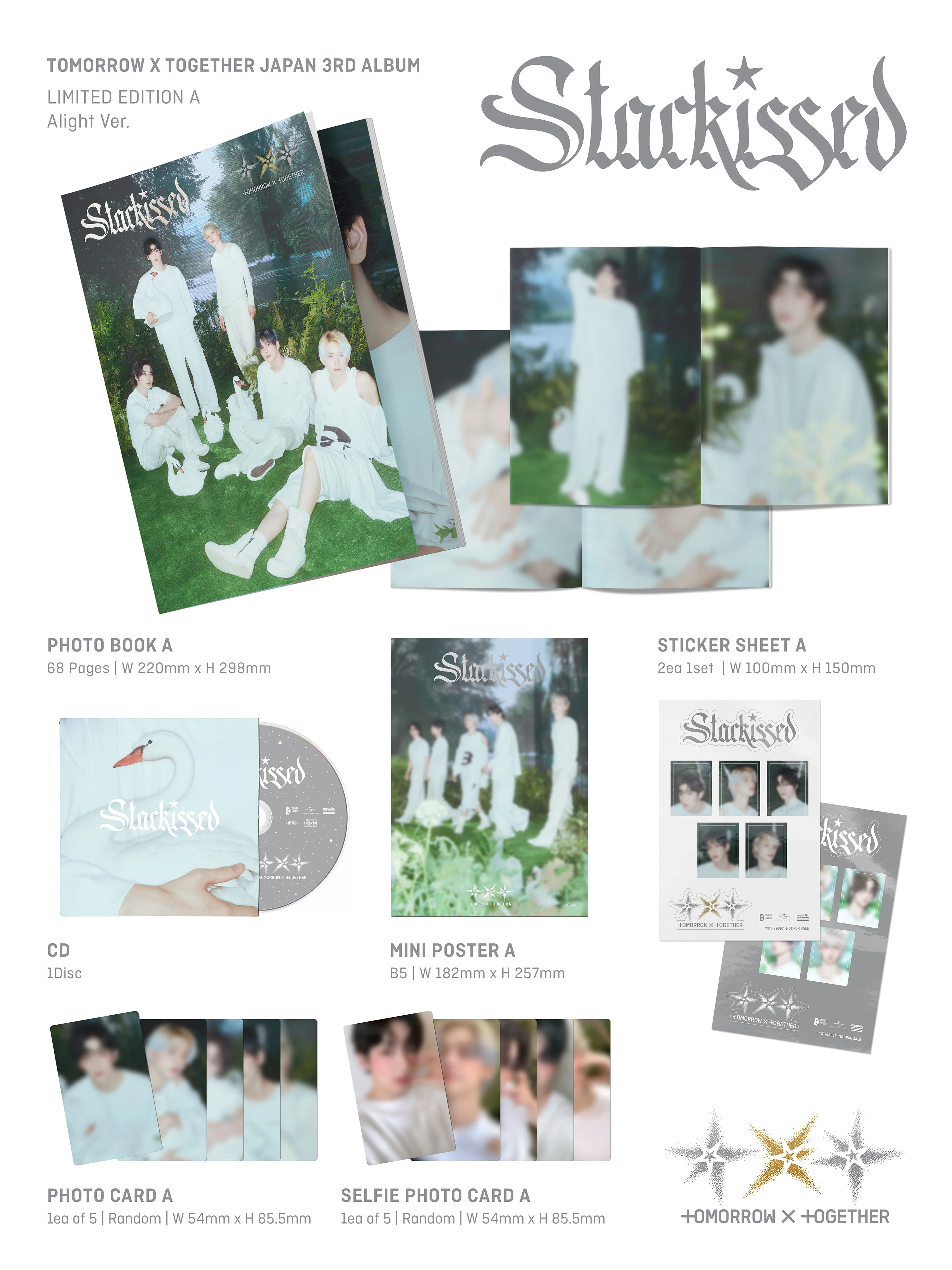 TOMORROW X TOGETHER - STARKISSED (3RD JAPANESE ALBUM) - Image 3
