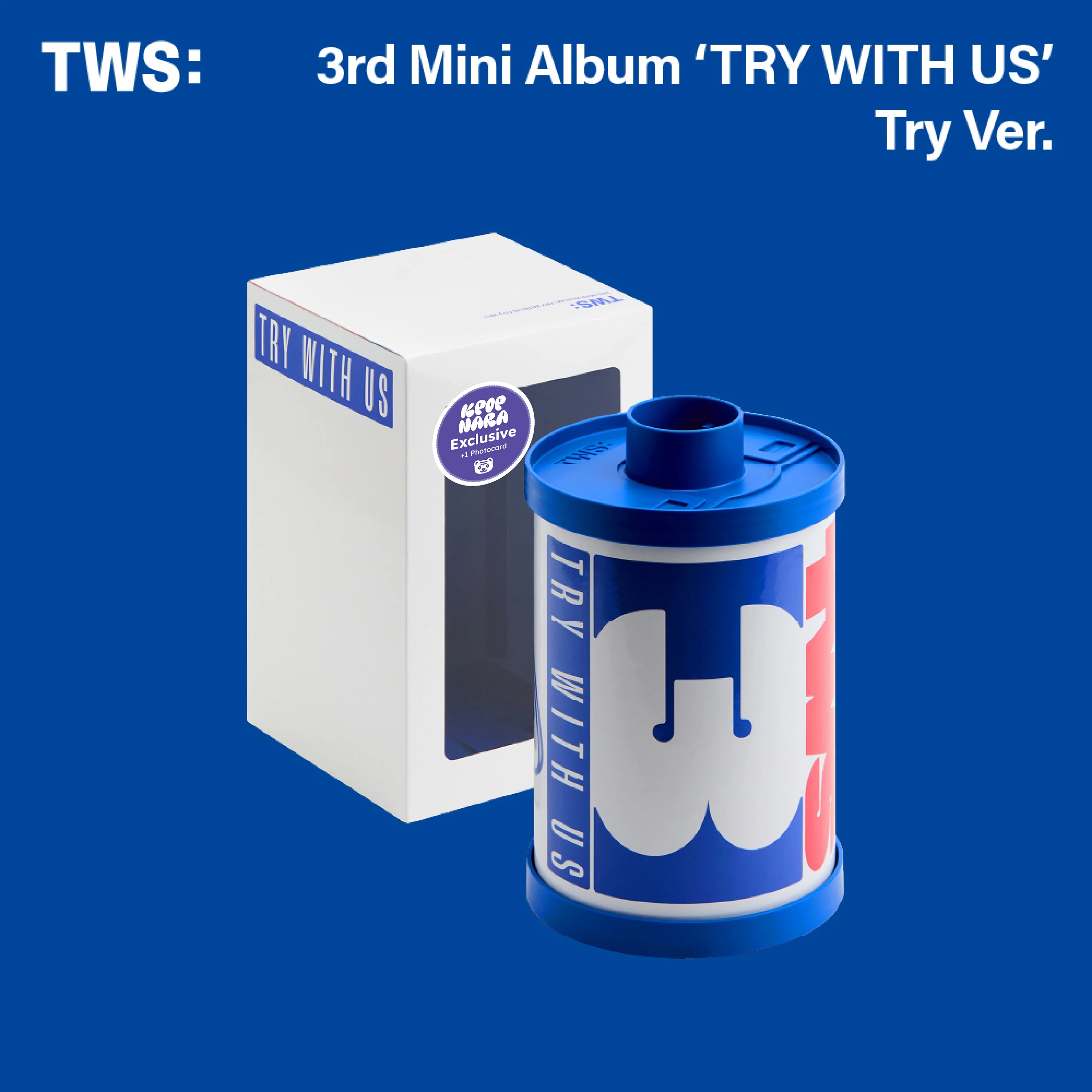 TWS - TRY WITH US (3RD MINI ALBUM) [US] [KPOP NARA EXCLUSIVE] - Image 3