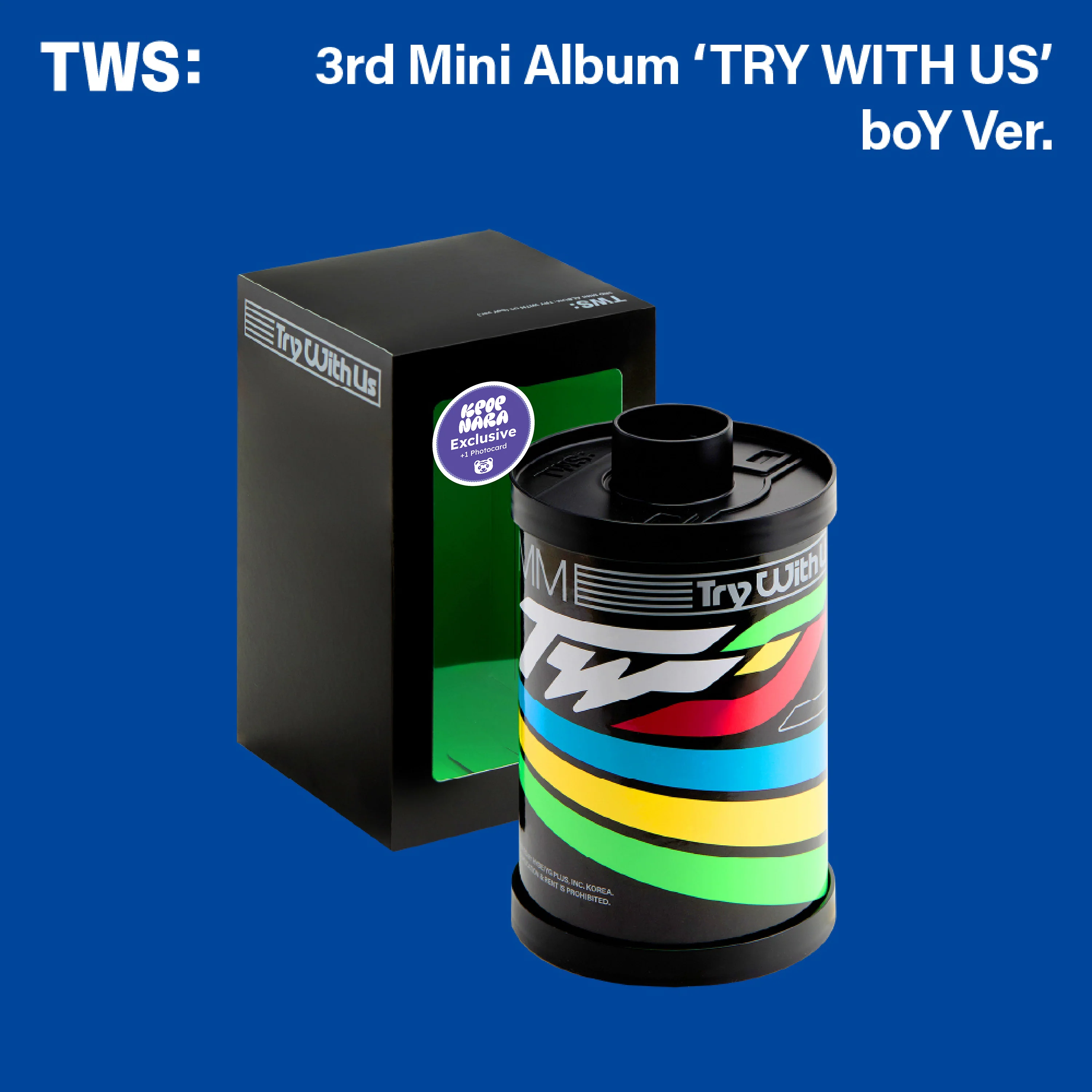 TWS - TRY WITH US (3RD MINI ALBUM) [US] [KPOP NARA EXCLUSIVE] - Image 4