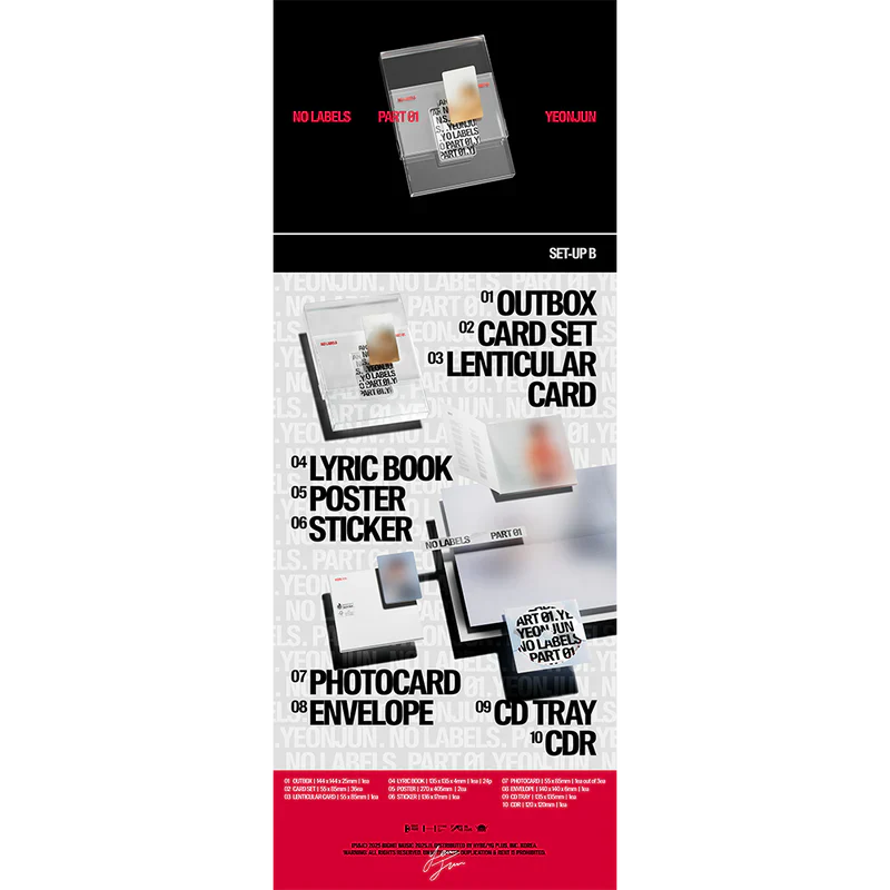 TXT: YEONJUN - NO LABELS : PART 01 [KPOP NARA EXCLUSIVE] - Image 5